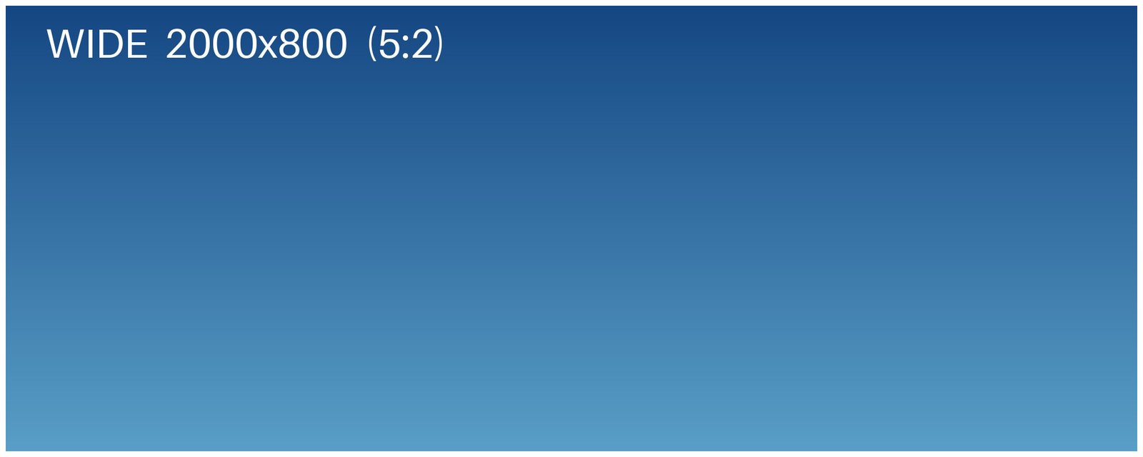 A wide image fills the column width